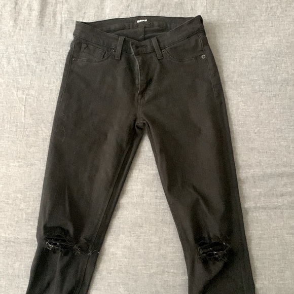 Hudson Jeans, 26, stretchy, high rise, ripped knees (came that way) - Picture 2 of 3